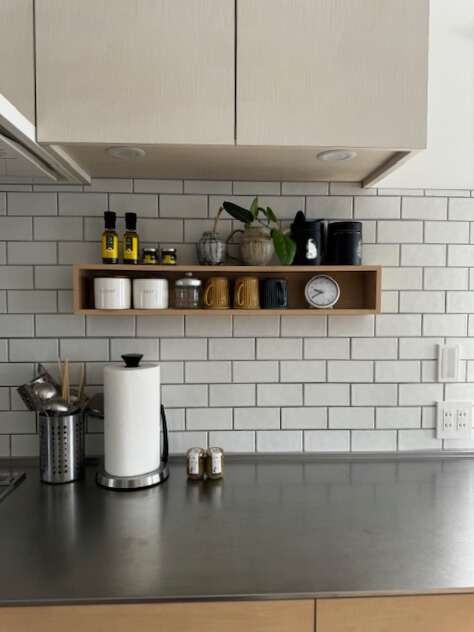 キッチンの細部デザイン